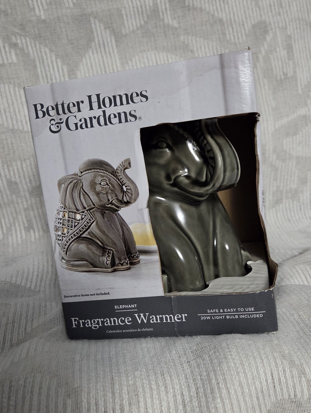 Better Homes & Gardens Elephant Full Size Wax Warmer Electric Fragrance New